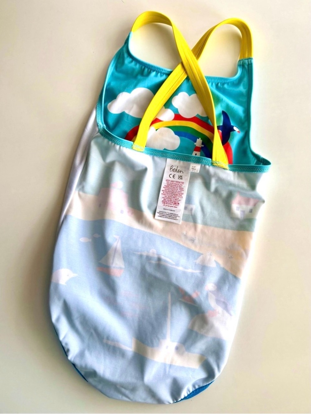 Mini Boden Seaside One‑Piece Swimsuit — 4–5Y / 110 cm - Picture 4 of 13